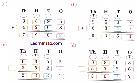 Elephants, Tigers, and Leopards Class 4 Solutions Question Answer Maths Chapter 10 20