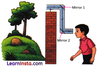 Light Shadows and Reflections Class 7 Worksheet with Answers Science Chapter 11 9