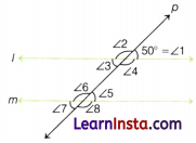Parallel and Intersecting Lines Class 7 MCQ Maths Chapter 5 5