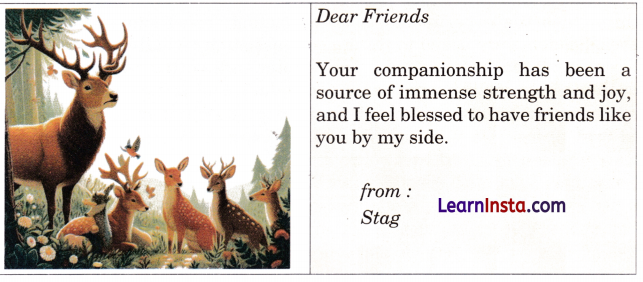 The Old Stag Class 4 Question Answer English Santoor Chapter 5 14
