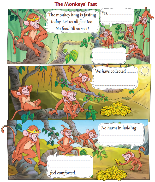 The Old Stag Class 4 Question Answer English Santoor Chapter 5 5
