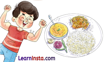 हमारा आहार कविता Class 4 Summary in Hindi Chapter 4 1