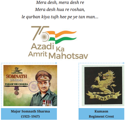 A Tale of Valour Major Somnath Sharma and the Battle of Badgam Class 8 Summary in English 1