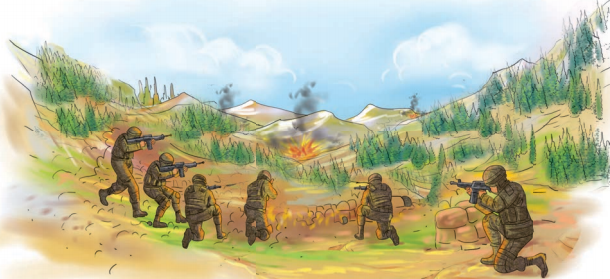 A Tale of Valour Major Somnath Sharma and the Battle of Badgam Class 8 Summary in English 2