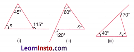 A Tale of Three Intersecting Lines Class 7 Extra Questions Maths Chapter 7 10