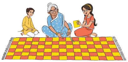 Grandmother’s Quilt Class 5 Solutions Question Answer Maths Chapter 11 4