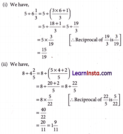 Working with Fractions Class 7 Extra Questions Maths Chapter 8 14