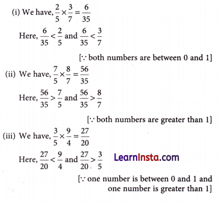 Working with Fractions Class 7 Extra Questions Maths Chapter 8 9