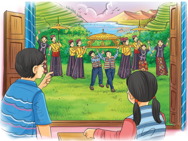 साङकेन Class 5 Summary in Hindi Chapter 4 1