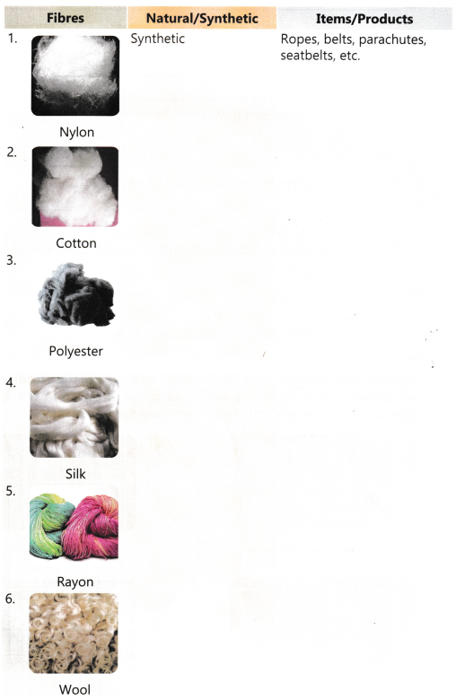 Clothes How Things are Made Class 5 Worksheet with Answers EVS Chapter 8 5