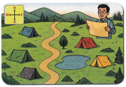 Maps and Locations Class 5 Worksheet with Answers Maths Chapter 14 3