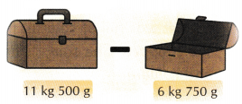 Weight and Capacity Class 5 Worksheet with Answers Maths Chapter 8 14