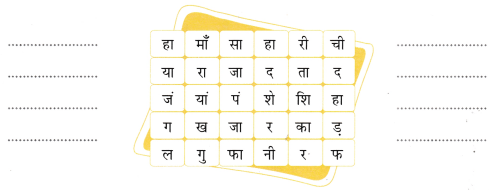 चतुर चित्रकार कविता Class 5 Worksheet with Answers Hindi Chapter 6 3