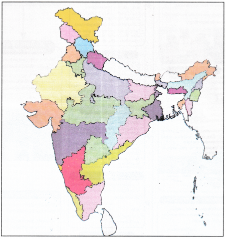 Geographical Diversity of India Class 7 Worksheet with Answers Social Science Chapter 1 2