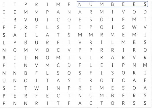 Prime Time Class 6 Worksheet with Answers Maths Chapter 5 30