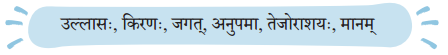 Class 9 Sanskrit Chapter 1 Question Answer सत्यं शिवं सुन्दरं संस्कृतम् 6