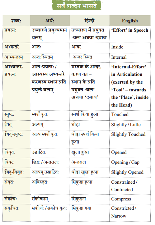 Class 9 Sanskrit Chapter 11 Hindi Translation वर्णोच्चारण-शिक्षा २ Summary 6