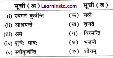 Class 9 Sanskrit Chapter 6 Question Answer मनःपूतं समाचरेत् 5