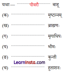Class 9 Sanskrit Chapter 9 Question Answer कृतं प्रतिकृतं भूयादेष धर्मः सनातनः 5
