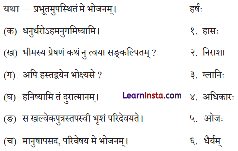 Class 9 Sanskrit Chapter 9 Question Answer कृतं प्रतिकृतं भूयादेष धर्मः सनातनः 6