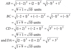 Ganita Manjari Class 9 Chapter 1 Solutions Orienting Yourself The Use of Coordinates 23