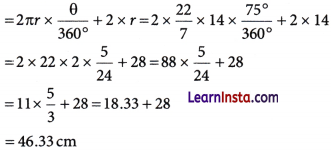 Ganita Manjari Class 9 Chapter 6 Solutions Measuring Space Perimeter and Area Ex 6.1 Q4