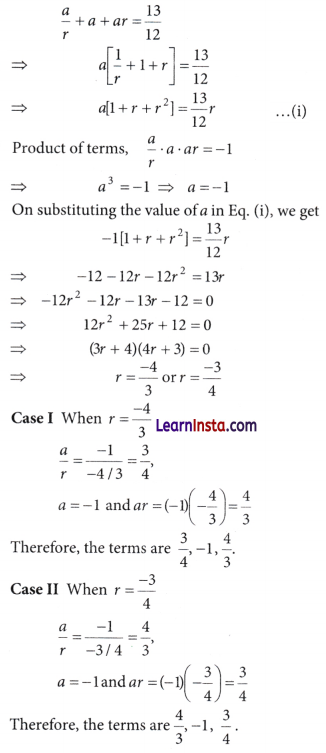 Ganita Manjari Class 9 Chapter 8 Solutions Predicting What Comes Next Exploring Sequences and Progressions End of Ex Q11