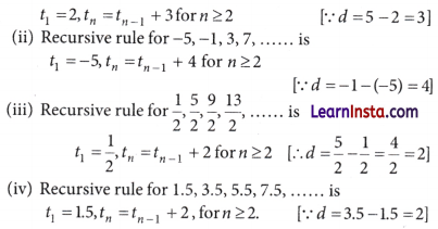 Ganita Manjari Class 9 Chapter 8 Solutions Predicting What Comes Next Exploring Sequences and Progressions Page 182 Q3