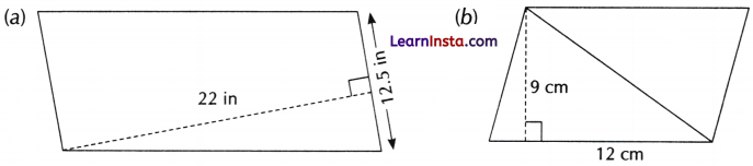 Area Class 8 Worksheet with Answers Maths Chapter 7 - 11
