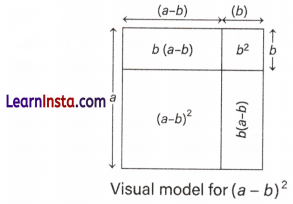 Exploring Algebraic Identities Class 9 Worksheet with Answers Maths Chapter 4 - 4
