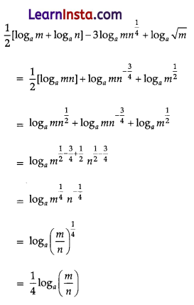 Logarithms Class 9 Extra Questions Advanced Maths Chapter 2 3