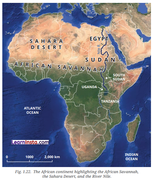 World Geography Some Glimpses Class 8 Question Answer SST Part 2 Chapter 1 2