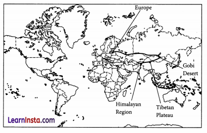World Geography Some Glimpses Class 8 Question Answer SST Part 2 Chapter 1 3