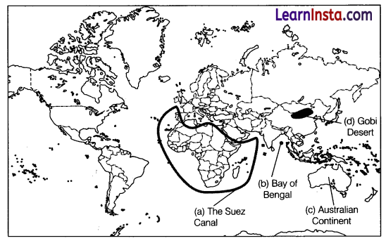 World Geography Some Glimpses Class 8 Extra Questions and Answers SST Part 2 Chapter 1 4